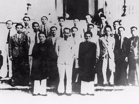 Chính phủ liên hiệp kháng chiến do Chủ tịch Hồ Chí Minh đứng đầu được công nhận tại Kỳ họp thứ nhất, quốc hội khóa I, ngày 2-3-1946. Ảnh tư liệu