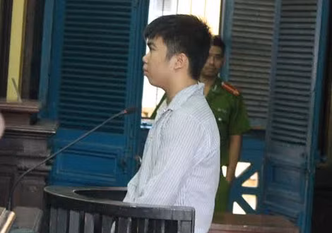 Bị cáo Lợi tại tòa.