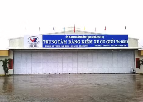 Trung tâm đăng kiểm xe cơ giới 7402D Quảng Trị.