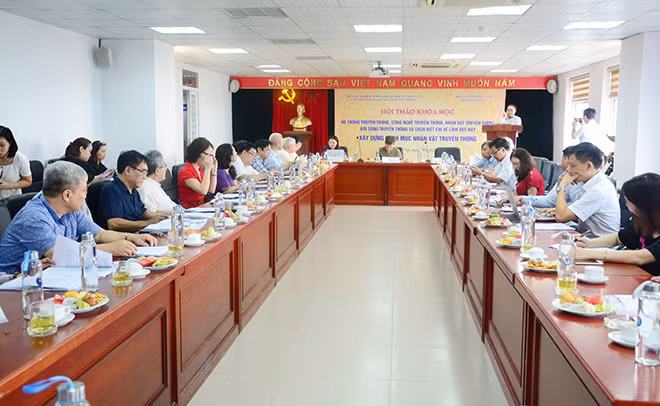 Toàn cảnh hội thảo. Toàn cảnh hội thảo.