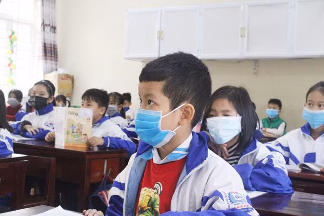 Học sinh mùa dịch Corona.