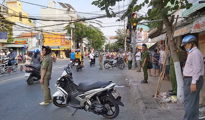 Nơi nam thanh niên bị truy sát.