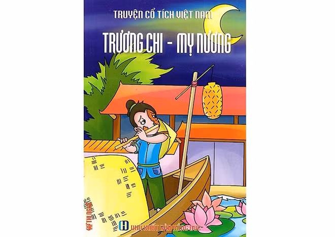 Bìa truyện “Trương Chi - Mỵ Nương”.