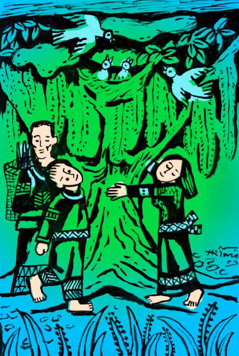 Minh họa: Nguyễn Thị Hiền