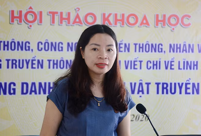 PGS.TS Đặng Thị Thu Hương phát biểu đề dẫn Hội thảo. PGS.TS Đặng Thị Thu Hương phát biểu đề dẫn Hội thảo.