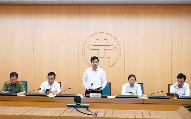 Phó Chủ tịch UBND TP Hà Nội Ngô Văn Quý chủ trì cuộc họp. Phó Chủ tịch UBND TP Hà Nội Ngô Văn Quý chủ trì cuộc họp.