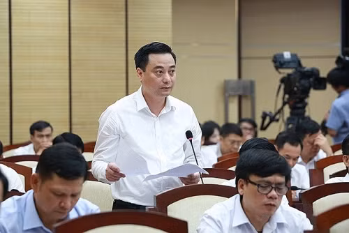 Chủ tịch UBND huyện Thanh Oai giải trình về cụm công nghiệp Bình Minh.