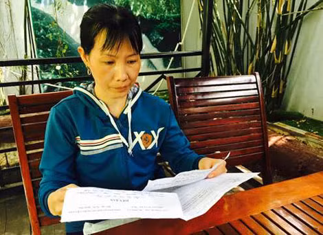 Chị Mai - người nhặt được 5 lượng vàng trong đống rác.