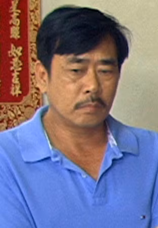 Quách Hữu Kỳ tại thời điểm bị lực lượng Công an bắt giữ vào tháng 7/2014. Quách Hữu Kỳ tại thời điểm bị lực lượng Công an bắt giữ vào tháng 7/2014.