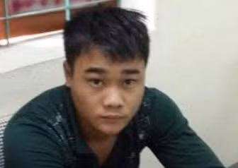 Đối tượng Tương tại cơ quan điều tra. Đối tượng Tương tại cơ quan điều tra.