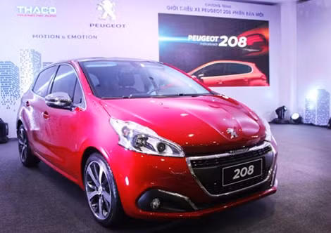 Peugeot 208 tại thị trường Việt Nam có giá 895 triệu đồng.
