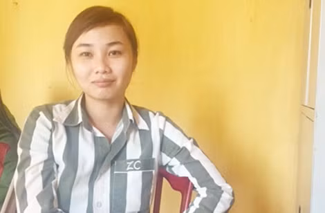 Phạm nhân Trần Thuý Hồng.
