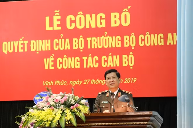 Thứ trưởng Nguyễn Văn Sơn phát biểu tại buổi Lễ công bố