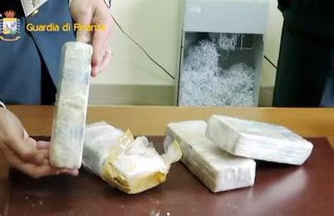 Số cocain bị thu giữ trong chuyên án "Santa Fe".
