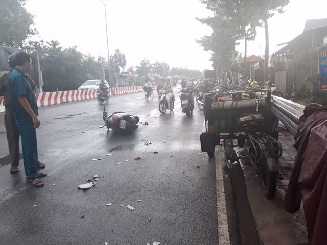 Hiện trường vụ tai nạn