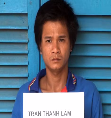 Trần Thanh Lâm tại cơ quan điều tra.