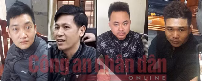 Các đối tượng Trần Văn Bằng, Trần Văn Thành, Phan Văn Hiển, Nông Thanh Hoan
