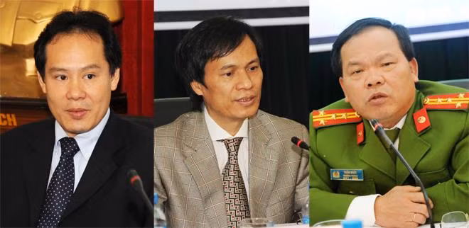 Ba khách mời của cuộc giao lưu.