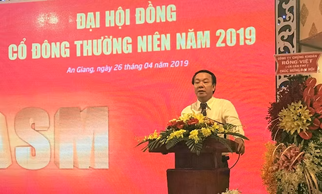 Ông Lê Thanh Thuấn - Chủ tịch Tập đoàn Sao Mai