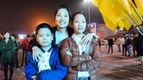 Và ngắm những màn pháo hoa rực sáng, tuyệt đẹp.
