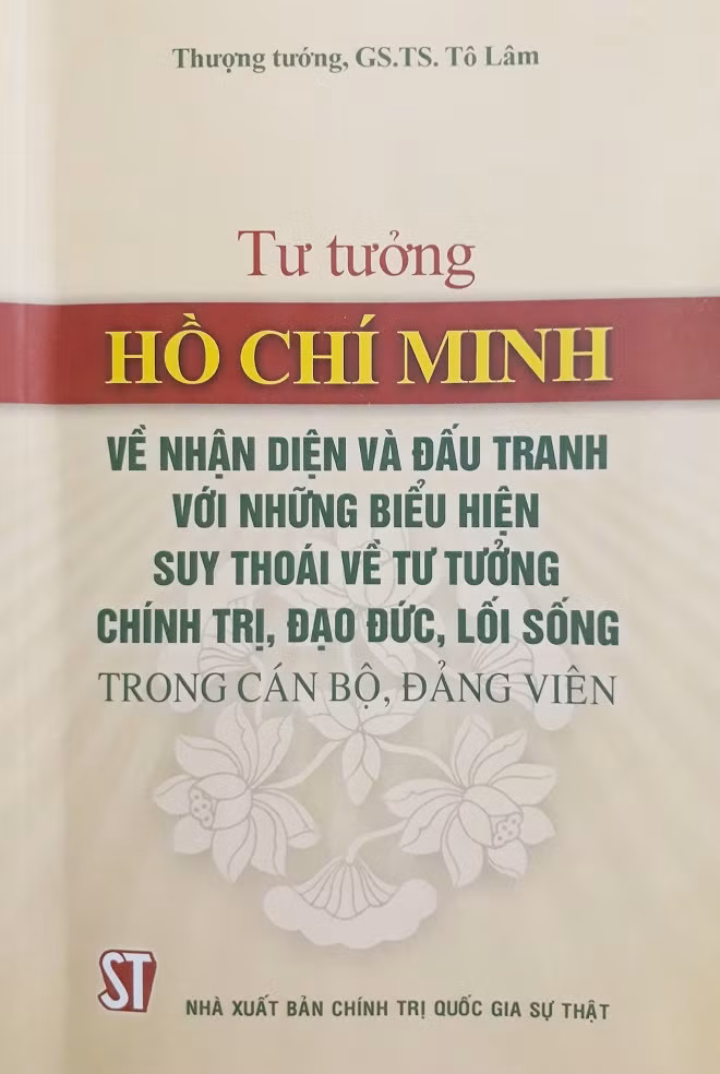 Cuốn sách của Đại tướng, GS.TS, Bộ trưởng Tô Lâm.
