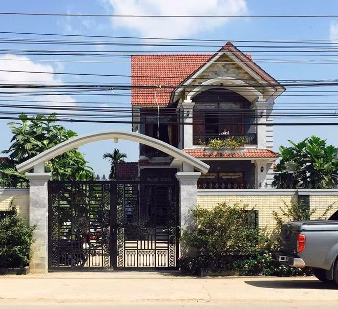 Nhà của Bí thư Huyện ủy nơi xảy ra vụ trộm