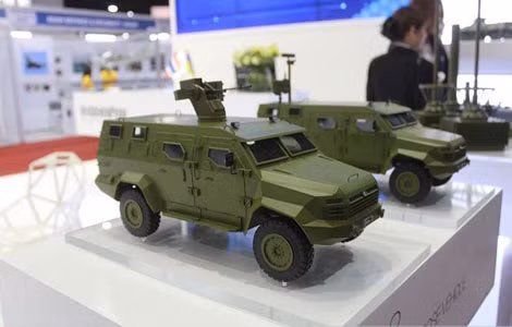 Xe thiết giáp BARS, sản phẩm của công ty quốc phòng nhà nước Ukraina Ukroboronprom.