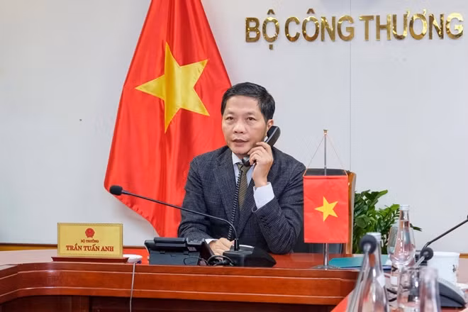 Bộ trưởng Bộ Công thương, Chủ tịch Hội đồng Thương mại và Đầu tư Việt Nam - Hoa Kỳ (TIFA) Trần Tuấn Anh
