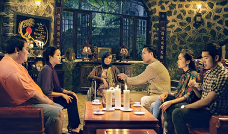 Một cảnh trong phim "Ma nữ báo thù".