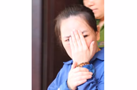 Tử tù Nguyễn Hoài Thu.