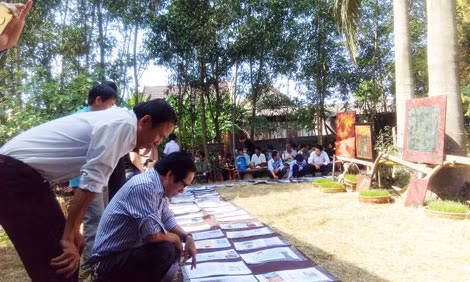 Triển lãm tranh Võ Xuân Huy sau ngày họa sĩ qua đời tại quê nhà Vĩnh Thủy, Vĩnh Linh, Quảng Trị.