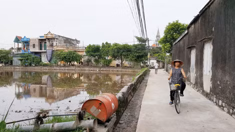 Một góc thôn Lan Mát.
