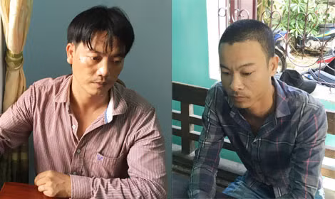 Đối tượng Nguyễn Xuân Chiến và đối tượng Đặng Văn Dũng.