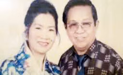 Vợ chồng nhạc sỹ Lê Việt Hòa.