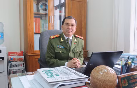 Đại tá, PGS.TS Bùi Minh Trung - Trưởng khoa Cảnh sát phòng, chống tội phạm về ma túy (Học viện Cảnh sát nhân dân).