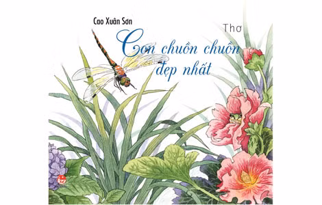 Bìa sách “Con chuồn chuồn đẹp nhất” - Giải Bạc sách Hay của Hội xuất bản Việt Nam năm 2012.