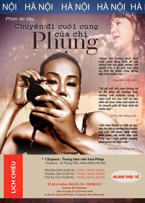 Poster phim “Chuyến đi cuối cùng của chị Phụng”.
