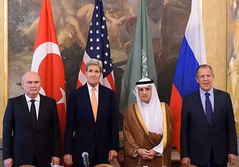Cuộc họp 4 bên bàn về Syria tại Vienna, ngày 23/10.