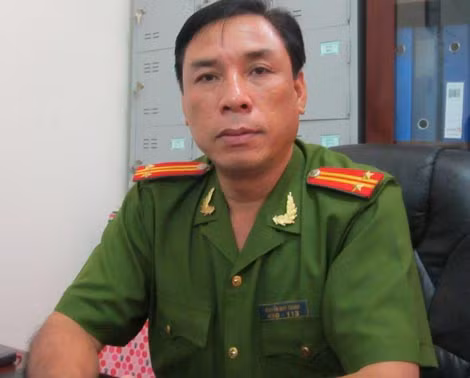 Trung tá Nguyễn Duy Thanh, Đội trưởng Đội 4 Phòng 6.
