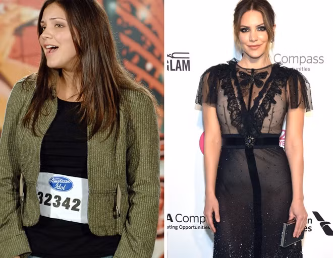 Katharine McPhee dù chỉ đạt ngôi Á quân American Idol mùa năm, nhưng cô đã nhanh chóng nổi lên, trở thành ca sĩ nhạc pop vừa có sắc vừa có tài. Bằng chứng là album đầu tay năm 2007 của cô đã chiếm vị trí số 2 trên Billboard. Hiện tại, sau khi ly hôn với người chồng đầu là Nick Cokas, Katharine đang hẹn hò với nhà sản xuất âm nhạc nổi tiếng David Foster và ấp ủ một album trở lại đẳng cấp.