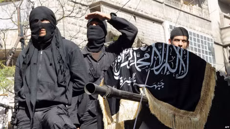 Chiến binh nhóm Mặt trận al-Nusra.