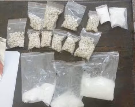 Tang vật vụ án.