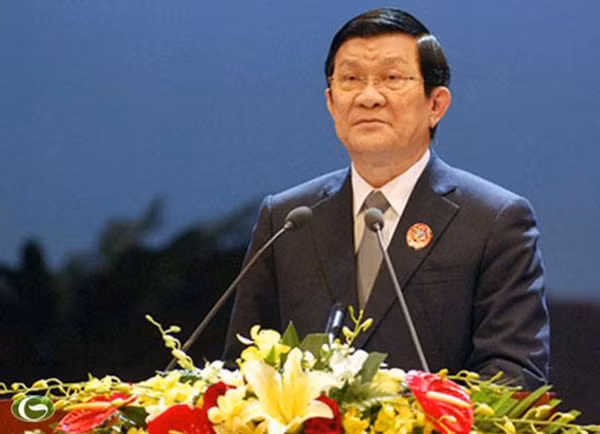 Chủ tịch nước Trương Tấn Sang đánh giá cao cống hiến của các thầy thuốc Việt Nam.