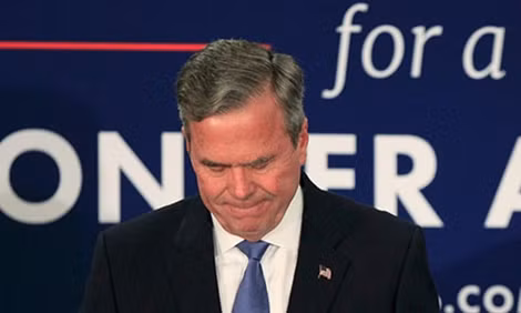 Jeb Bush buồn bã tuyên bố dừng cuộc chơi.