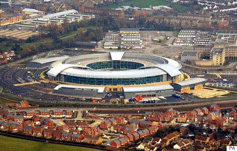 Trụ sở của GCHQ ở Cheltenham. Ảnh: PA