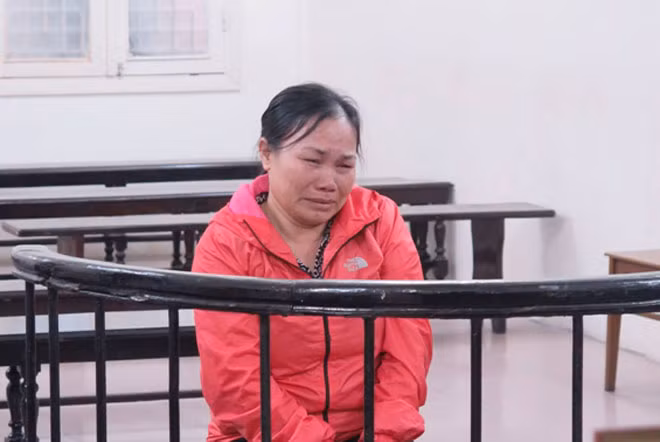 Bị cáo Đinh Thị Bảy.