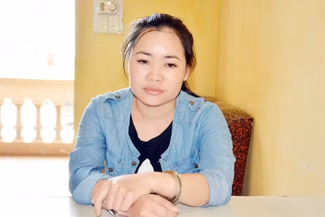 Sau khi nhận tiền "chạy việc", Nguyễn Thị Mai Quyên bỏ trốn khỏi địa phương.