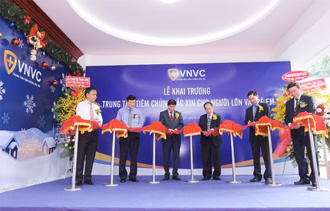 Công ty CP Vacxin Việt Nam khánh thành Trung tâm tiêm chủng VNVC Hồ Chí Minh.