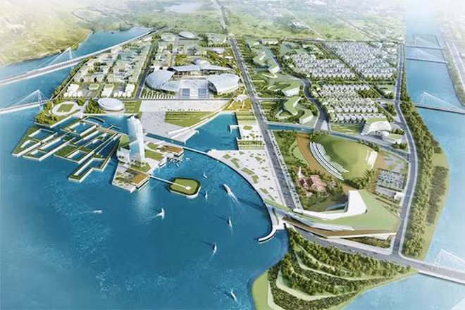 Phía Tây Nha Trang được chú trọng đầu tư cơ sở hạ tầng trở thành thủ phủ hành chính mới.