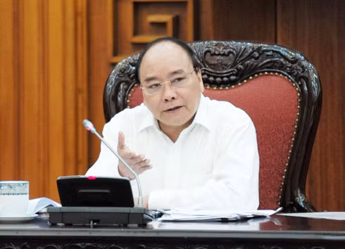 Thủ tướng Nguyễn Xuân Phúc phát biểu tại buổi làm việc (Ảnh: chinhphu.vn)